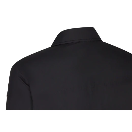 Avery Men's City Coat Recycled Matt Polyester Wind and Rain Resistant Jacket Size 56 Black, Contemporary Design for Urban Lifestyle Protection 180 Characters - Geox - Image 5