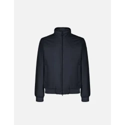 Vincit Man Longline Jacket Wind and Rain Resistant Aerantis Ventilation System EWARM Padding City Panache 54 Sky Captain Recycled Twill Polyester Men's Winter Coat