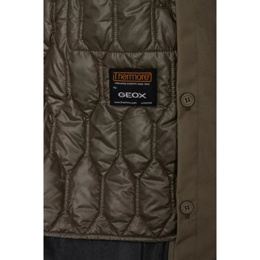 Anyweco Man Parka Jacket Kalamata 50, Recycled Twill Polyester with Removable Vest, Water Repellent, Wide Hood, Sustainable Materials - Anyweco - Image 4