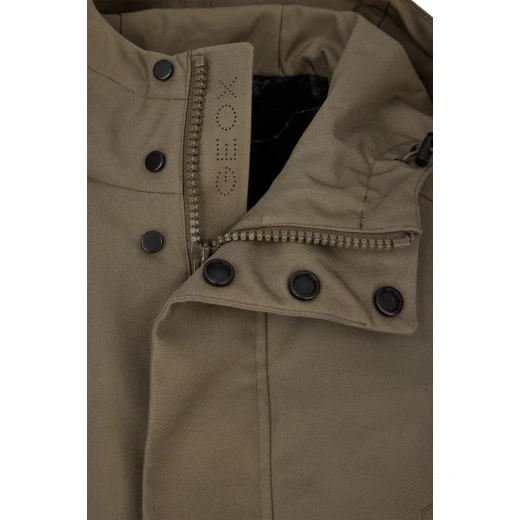 Anyweco Man Parka Jacket Kalamata 50, Recycled Twill Polyester with Removable Vest, Water Repellent, Wide Hood, Sustainable Materials - Anyweco - Image 6