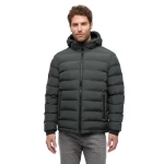 Geox Spherica Man Parka Jacket Light Scarab Color Waterproof Wind Resistant Recycled Lining 58 Size Breathable Sporty Design - Timemaster
