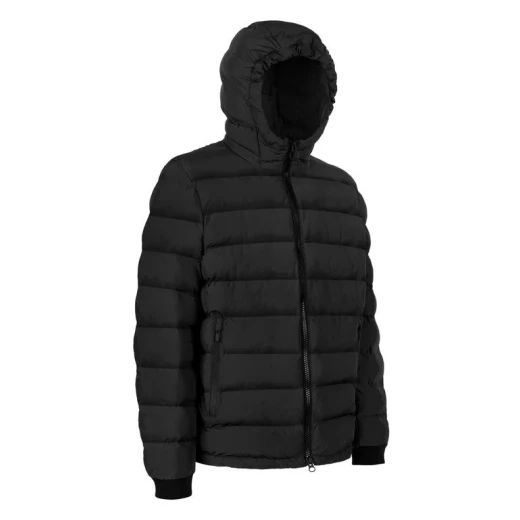 Geox Spherica Man Black Parka Jacket for Men with Sporty Vibe and Breathable Design Featuring Recycled Lining and Padding Water Resistant Finish Size 60 Ideal for City Wear - Geox - Image 3