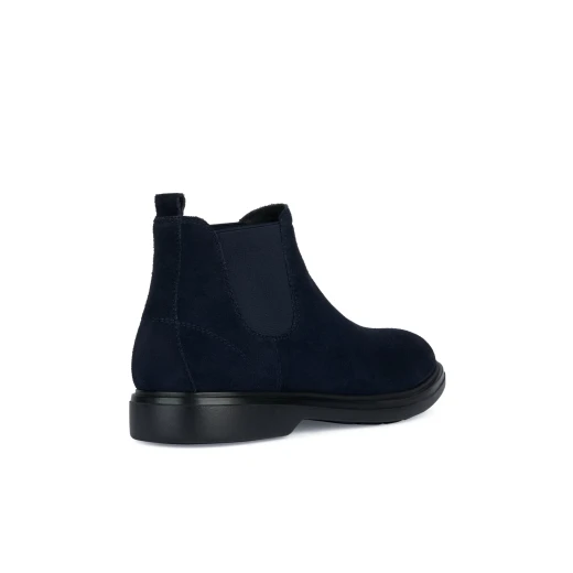 Ottavio Men's Chelsea Boots Navy Suede Leather Stylish Design Size 44 Crafted for Everyday Wear Comfortable Fit Perfect for Various Outfits Timeless Fashion U16DCC.00022.C4002 - Geox - Image 7