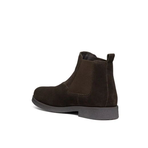 Geox Claudio Man Brown Suede Ankle Boots for Men, Breathable Chelsea Design, Casual Chic Style, Urban Attitude, Elevates Everyday Looks with Comfort, Size 43, Fast Delivery - Geox - Image 8