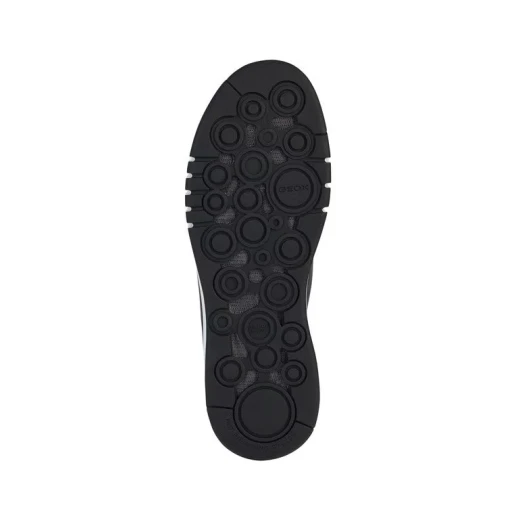 Geox Aerantis Man Navy Low Cut Sneaker for Men, Lightweight Breathable Tennis Court Design with Soft Tumbled Leather, Size 43, U357FA.00046.C0045, Fast Delivery, Easy Exchange - Geox - Image 7