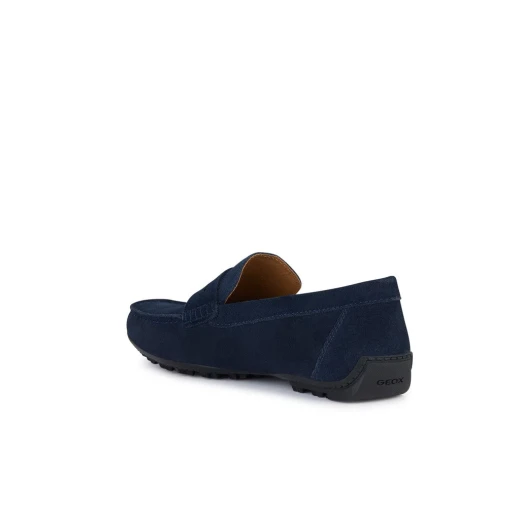 Geox Kosmopolis Grip Men's Loafers Navy Suede 40 Breathable Traction - Geox - Image 5