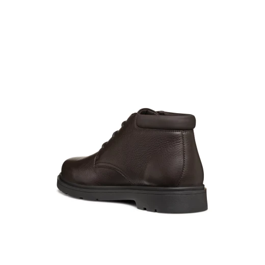 Geox Spherica EC1 Men's Ankle Boot Brown Leather Lace Up Design Cushioned Outsole Breathable Comfort 45 Size Fast Delivery Easy Exchange - Geox - Image 6