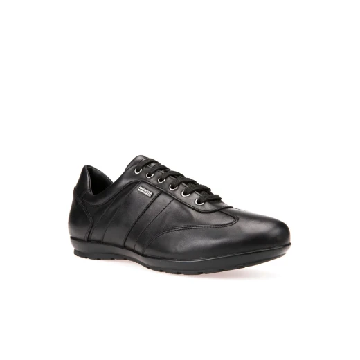 Geox Symbol ABX Men's Waterproof Leather Sneakers Black Size 45 - Geox - Image 11