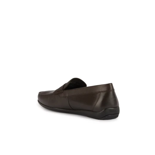 Geox Ascanio Men's Loafers Coffee Color Breathable Leather 41 Size Comfortable Stylish Everyday City Shoes Versatile Design U450WC.00043.C6009 Fast Delivery - Ascanio man - Image 5