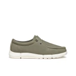 Geox Adacter Man Loafer Light Sage Canvas Casual Shoes Size 41 - Geox