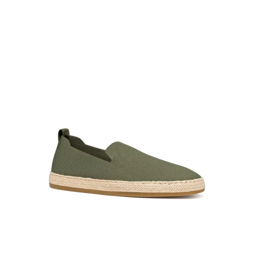 Pantelleria Man Espadrille Slip On Sneaker Knitted Fabric Casual Relaxed Style Musk Colorway 41 US Size Perfect Summer Holiday Footwear - Image 3