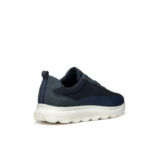 حذاء رياضي Geox Spherica Man Navy للرجال: خفيف الوزن، مسامي، مبطن، يتميز بجزء علوي شبكي وتأثير نوبوك. متوفر بمقاس 44. - جيوكس - Image 3