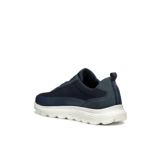 حذاء رياضي Geox Spherica Man Navy للرجال: خفيف الوزن، مسامي، مبطن، يتميز بجزء علوي شبكي وتأثير نوبوك. متوفر بمقاس 44. - جيوكس - Image 7