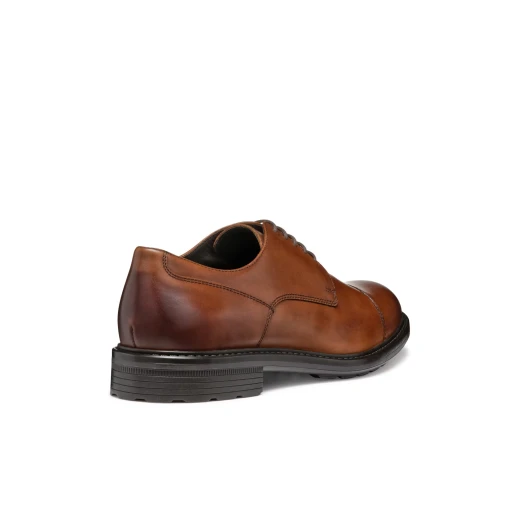 حذاء رسمي رجالي من Walk Pleasure جلد كونياك مقاس 41 U46CGF.00039.C6001 خفيف الوزن ومريح تصميم للأعمال والمناسبات الخاصة - جيوكس - Image 5