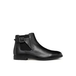 Geox Decio Man Black Winter Boots, Size 40, Casual Style for Men. Classic Design with Comfort and Protection for Everyday Wear and Formal Occasions, Item U46FXA.00043.C9999