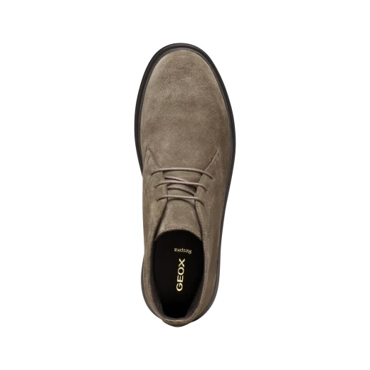 Massimiano Men's Taupe Suede Lace Up Ankle Boots Size 43 Desert Boot Inspired Breathable Casual Footwear, Item Code U46H9A.00022.C6029 - Image 12