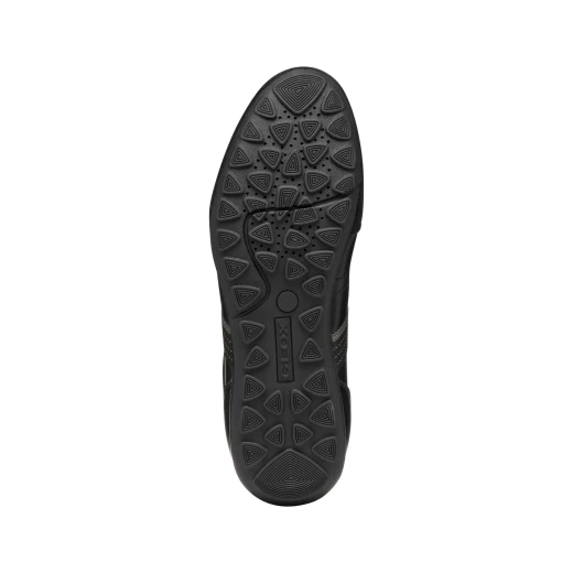 Ravex Men's Breathable Sneakers in Black, Stylish Suede and Leather Effect Design, Perfect for Everyday City Outfits, Size 45 - Geox - Image 11
