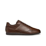 RENAN Man Brown Cotto Leather Sneakers 42 Lightweight Breathable - Geox