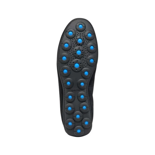 حذاء لوفر رجالي Geox Spherica EC16 كحلي من جلد الغزال مع توسيد وراحة معززة وتصميم خفيف الوزن. متوفر مقاس 44. - Image 5
