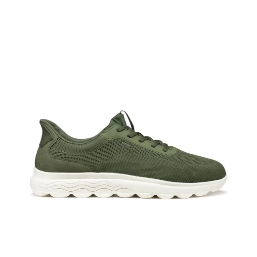 Geox Spherica Plus Man Sneaker Musk Color Fast In Technology Breathable Knitted Fabric Nubuck Effect Casual Shoe Size 41 Ultra Cushioning U55MPA.06KEK.C3704 - Geox - Image 2
