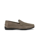 Siron Man Loafer Dove Grey Suede Comfortable Breathable Design 43
