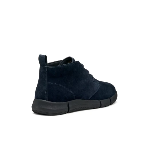 Adacter Man Navy Suede Ankle Boots Breathable Design with Superior Traction for Men Size 41 Crafted with Premium Materials for Comfortable Wear and Stylish Off Duty Looks - Geox - Image 7