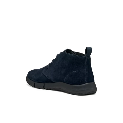 Adacter Man Navy Suede Ankle Boots Breathable Design with Superior Traction for Men Size 41 Crafted with Premium Materials for Comfortable Wear and Stylish Off Duty Looks - Geox - Image 8