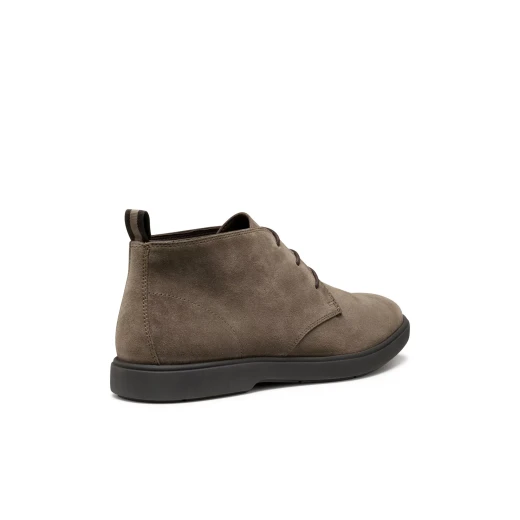 Geox Spherica EC17 Men's Ankle Boot Dove Grey Suede Breathable Ultra Cushioning Urban Design Casual Wear 45 Size - Geox - Image 4