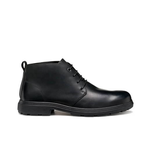 MEIERN Men's Leather Ankle Boots 41 Black Contemporary Design Rubber Sole Durable Comfortable Stylish For Urban Wear Ideal For Busy Days Town Exploration - Meiern man - Image 11
