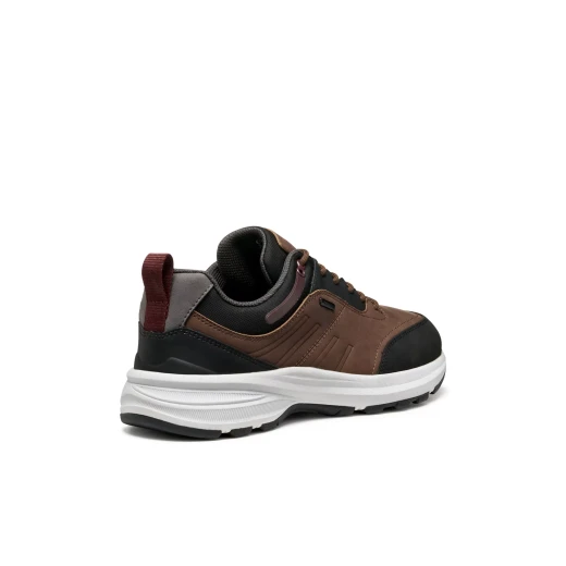 Senales ABX Men's Waterproof Sneakers Brown Size 42 Urban Style - Geox - Image 6