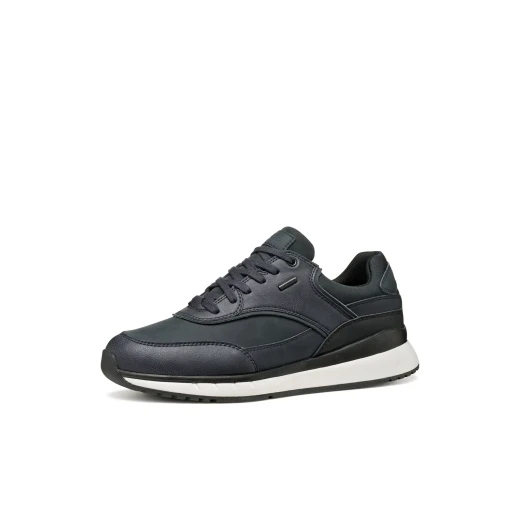 Branthon Men's Waterproof Sneakers Navy Blue Size 41 Breathable City Shoes - Geox - Image 13