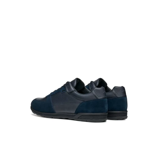Geox Spherica Actif X3 ABX Men's Sneakers Navy Waterproof Nappa Suede 43 Exceptional Cushioning Breathable Bounce Effect City Wear Stylish Comfortable Shoes - Geox - Image 9