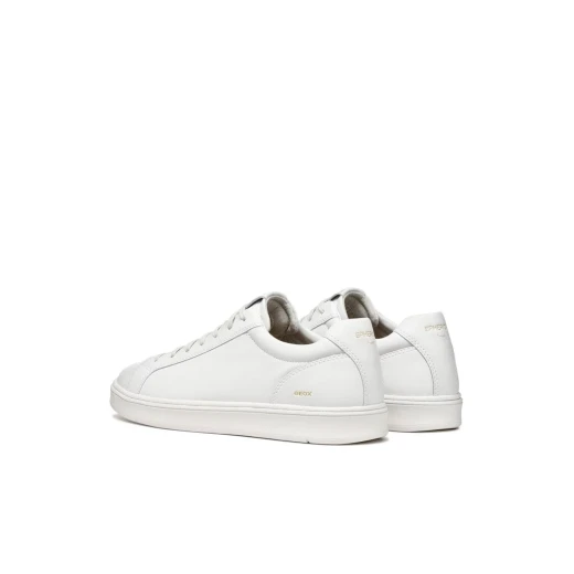 Geox Spherica Actif X4 Men's Sneakers White 45 Maximum Comfort and Cushioning Soft Coated Leather Enhanced Bounce Perfect for Leisure and Travel - Actif - Image 8