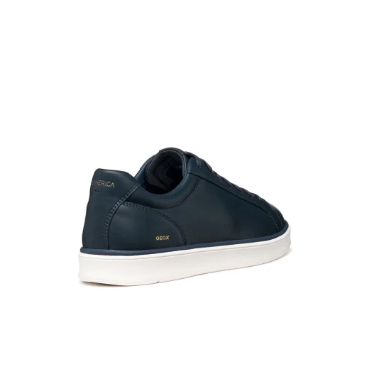Geox Spherica Actif X4 Men's Sneakers Navy Blue Size 46 with Maximum Comfort and Excellent Cushioning. Soft Coated Leather for Leisure and Travel. ITEMCODE: U653JB.0009B.C4002 - Geox - Image 5