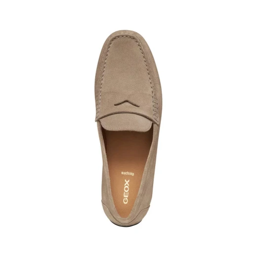 U.S. Polo Assn. Istria Men's Loafer Dove Grey Suede Slip On Shoe Featuring Breathable & Comfortable Design, Available in Size 40, Perfect for Metropolitan Look - Geox - Image 9