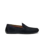 Istria Man Loafer Navy Suede 42 Comfortable Breathable Shoes