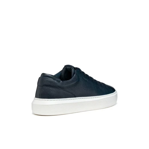 Deiven Men's Sneakers Navy Printed Leather Lightweight City Shoes Size 44 - Image 5