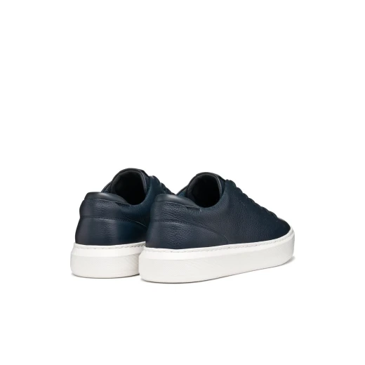 Deiven Men's Sneakers Navy Printed Leather Lightweight City Shoes Size 42 - Geox - Image 8