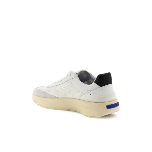 Blue Touch GXRN 01 Men's Sneakers White Nappa Leather Mesh Breathable Comfortable High Sole Urban Design 44 US Size Modern Dynamic Look U656KA 0T514 C1000 Footwear - Geox - Image 5