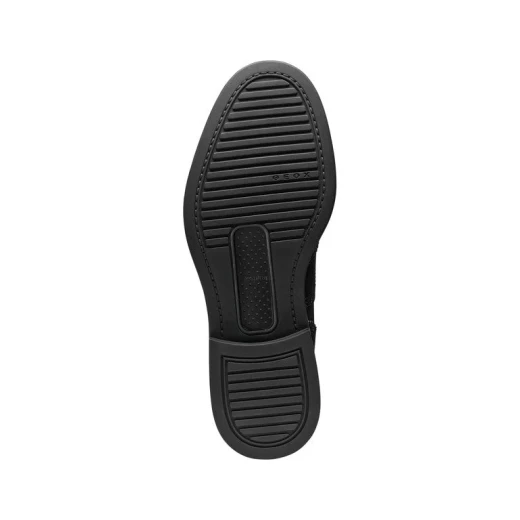 Geox Capitale Man Black Derby Shoes Leather Brogue Details 40 Breathable Office Wear Special Occasions U658JE.00043.C9999 Men's Classic Formal Footwear - Geox - Image 7