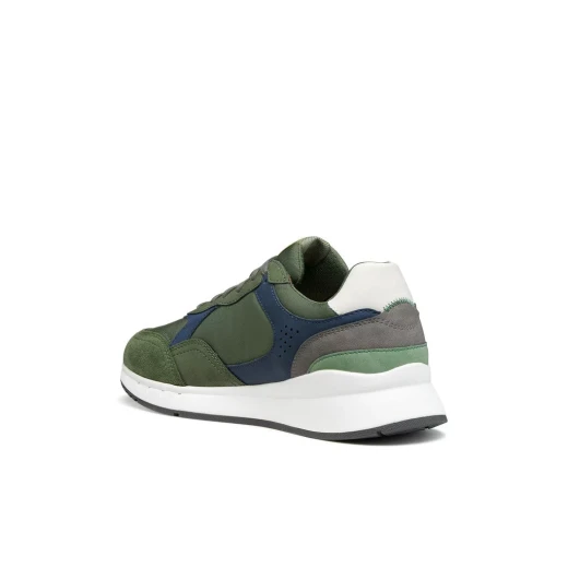Branthon Men's Running Inspired Sneaker Musk Color Nubuck Effect Fabric Metropolitan Design Optimal Comfort and Cushioning Size 45 U65LCB.0EK11.CB34K - Geox - Image 6