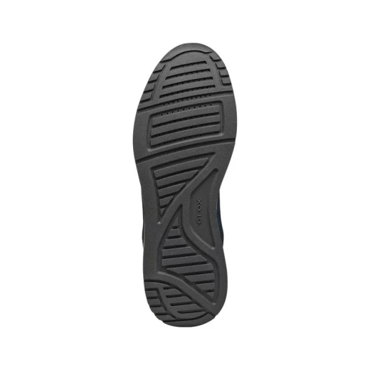 BRANTHON Man Musk Sneakers 40, Nubuck Effect Fabric and Running Inspired Design, Metropolitan Style, Cushioned Comfort for Men - Geox - Image 8
