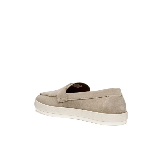 Serifos Men's Suede Loafer in Sand, Modern Design with Clean Lines for Everyday Wear, Sizes Available: 42, Comfortable Slip On Style, Perfect for Office and Leisure - Geox - Image 6