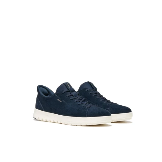 Geox Flextride Plus Men's Navy Sneakers Suede Slip On Easy Fit Urban Style Size 43 Comfort and Modern Design - Geox - Image 7
