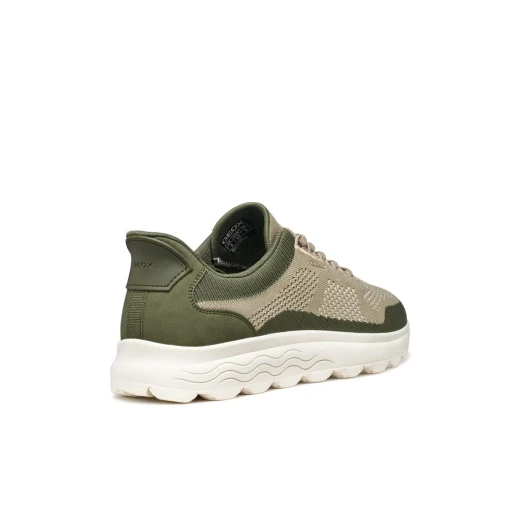 Geox Spherica Plus Men's Sneakers Olive Green 44 Breathable Comfort - Geox - Image 5