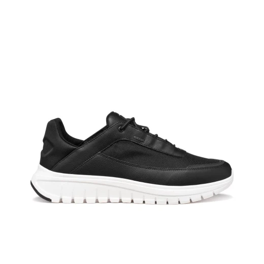 Diadora Flextride R Man Sneakers Black Woven Fabric and Suede Upper Men's Running Inspired Shoes Size 43 Sporty Casual Comfort and Flexibility for Everyday Wear - Geox - Image 2
