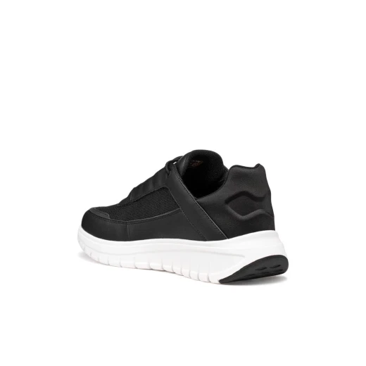 Diadora Flextride R Man Sneakers Black Woven Fabric and Suede Upper for Men Size 40 Sporty Casual Running Shoes Comfortable and Flexible - Geox - Image 6