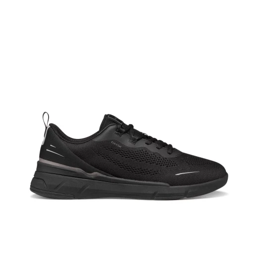 حذاء رياضي رجالي فيتور أسود قماش شبكي مسامي تصميم رياضي جمالي معاصر مقاس 45 راحة مثالية طوال اليوم رمز المنتج U65N8B 06K15 C9999 - Image 2