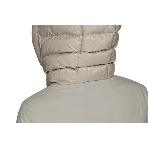 Geox Spherica Woman's Reversible Jacket with Hood, Recycled Padding, Breathable Design, and Quilted Interior, Size 38 in Sage Color, Fast Delivery and Easy Exchange - Image 5