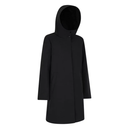 Geox Spherica Women's Parka Jacket Black 48 Water Repellent Windproof - Geox - Image 7